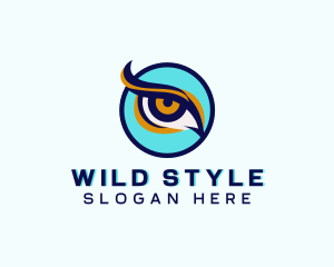 Wild Animal Eye logo design