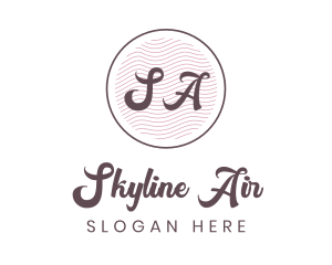 Cursive Style Lifestyle Logo