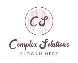 Cursive Style Lifestyle logo design