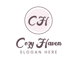 Cursive Style Lifestyle logo design