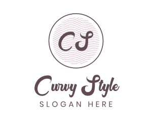 Cursive Style Lifestyle logo design