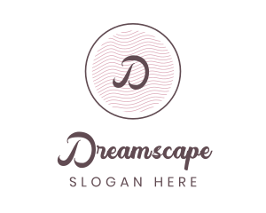 Cursive Style Lifestyle logo design