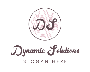 Cursive Style Lifestyle logo design