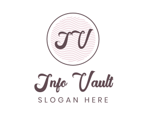 Cursive Style Lifestyle logo design