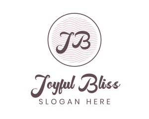 Cursive Style Lifestyle logo design