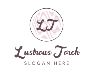 Cursive Style Lifestyle logo design