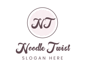 Cursive Style Lifestyle logo design