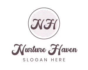 Cursive Style Lifestyle logo design