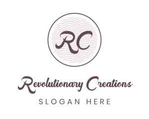 Cursive Style Lifestyle logo design