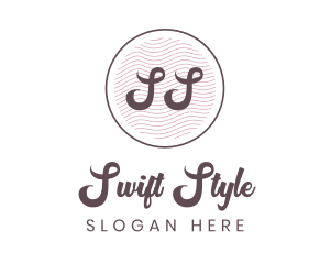 Cursive Style Lifestyle logo design