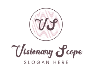 Cursive Style Lifestyle logo design