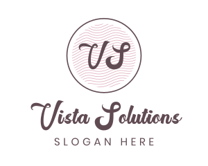 Cursive Style Lifestyle logo design