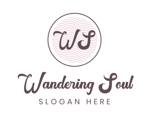 Cursive Style Lifestyle logo design