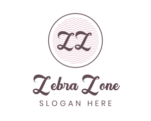 Cursive Style Lifestyle logo design