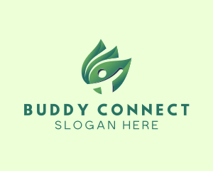 Eco Friendly Human Leaf logo design