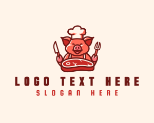 Pig Chef Steak logo