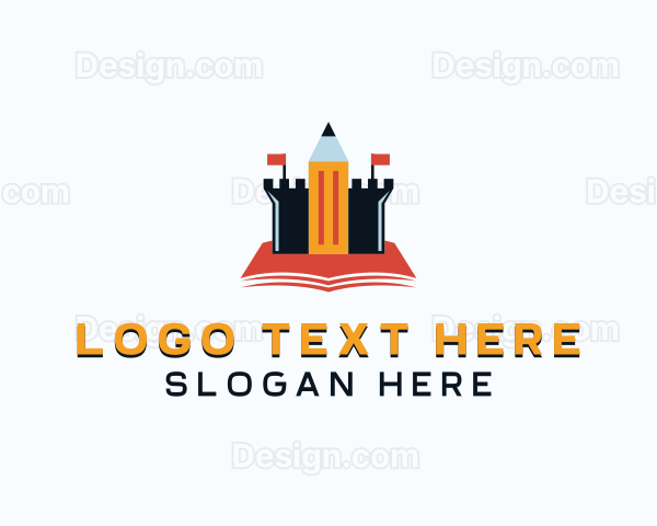 Pencil Castle Kindergarten Logo