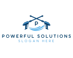 Water Power Washer logo design