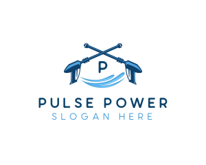 Water Power Washer logo design