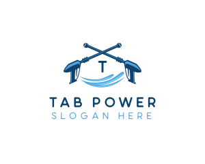 Water Power Washer logo design