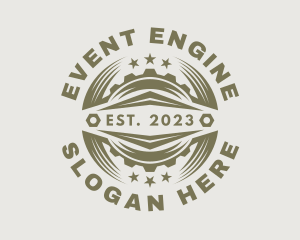 Mechanic Cogwheel Engine Motor logo