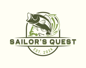 Sea Coast Fishing logo design