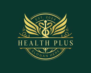 Hospital Caduceus Health logo design