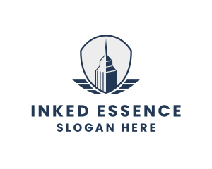 Skyscraper Building City logo design