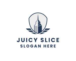 Skyscraper Building City logo design