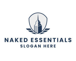 Skyscraper Building City logo design