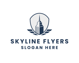 Skyscraper Building City logo design