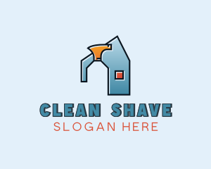 Cleaning Spray Bottle Disinfectant logo design