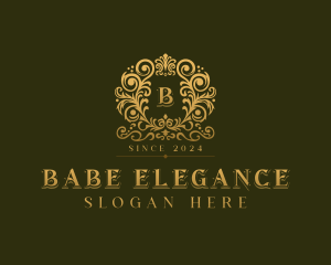 Luxury Florist Wedding logo design