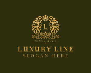 Luxury Florist Wedding logo design