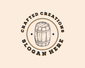 Beer Barrel Brewery logo design