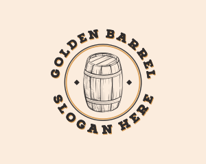 Beer Barrel Brewery logo design