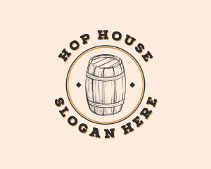 Beer Barrel Brewery logo design