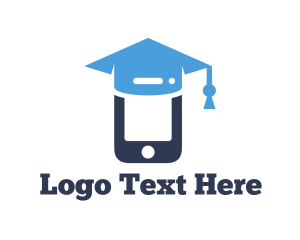 Mobile Graduation Cap logo