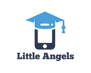 Mobile Graduation Cap logo