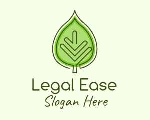Green Ecology Leaf logo
