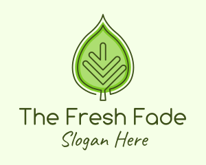 Green Ecology Leaf logo design