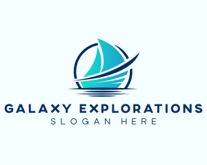 Sailor Boat Travel logo design