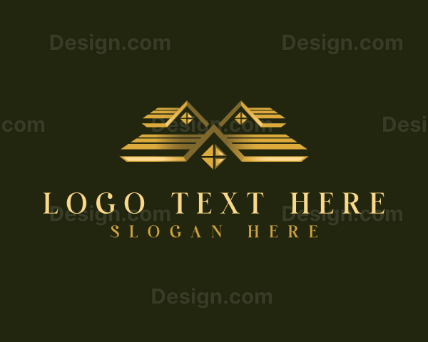 Roof Luxury Builder Logo