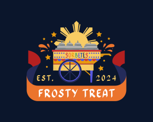 Filipino Ice Cream Dessert logo design