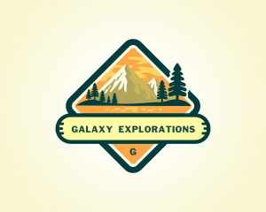 Outdoor Mountain Adventure logo design