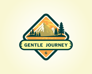 Outdoor Mountain Adventure logo design