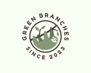 Forest Branch Sloth logo design