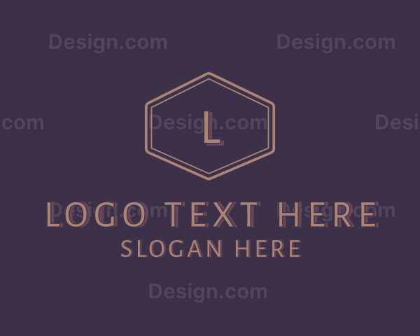 Hexagon Fashion Apparel Boutique Logo