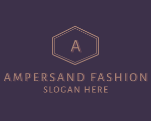 Hexagon Fashion Apparel Boutique logo design