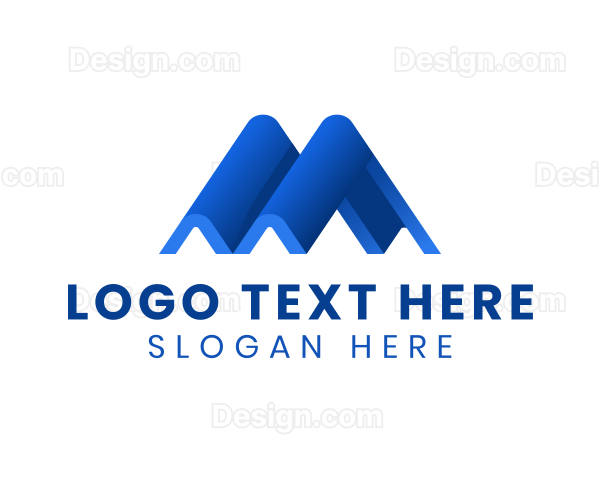 Blue Roof Construction Logo